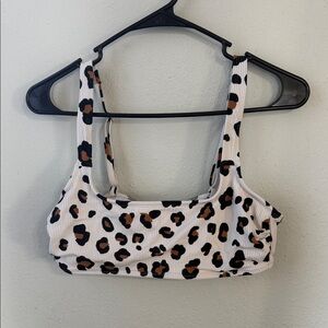 Leopard Print Women's Bralette